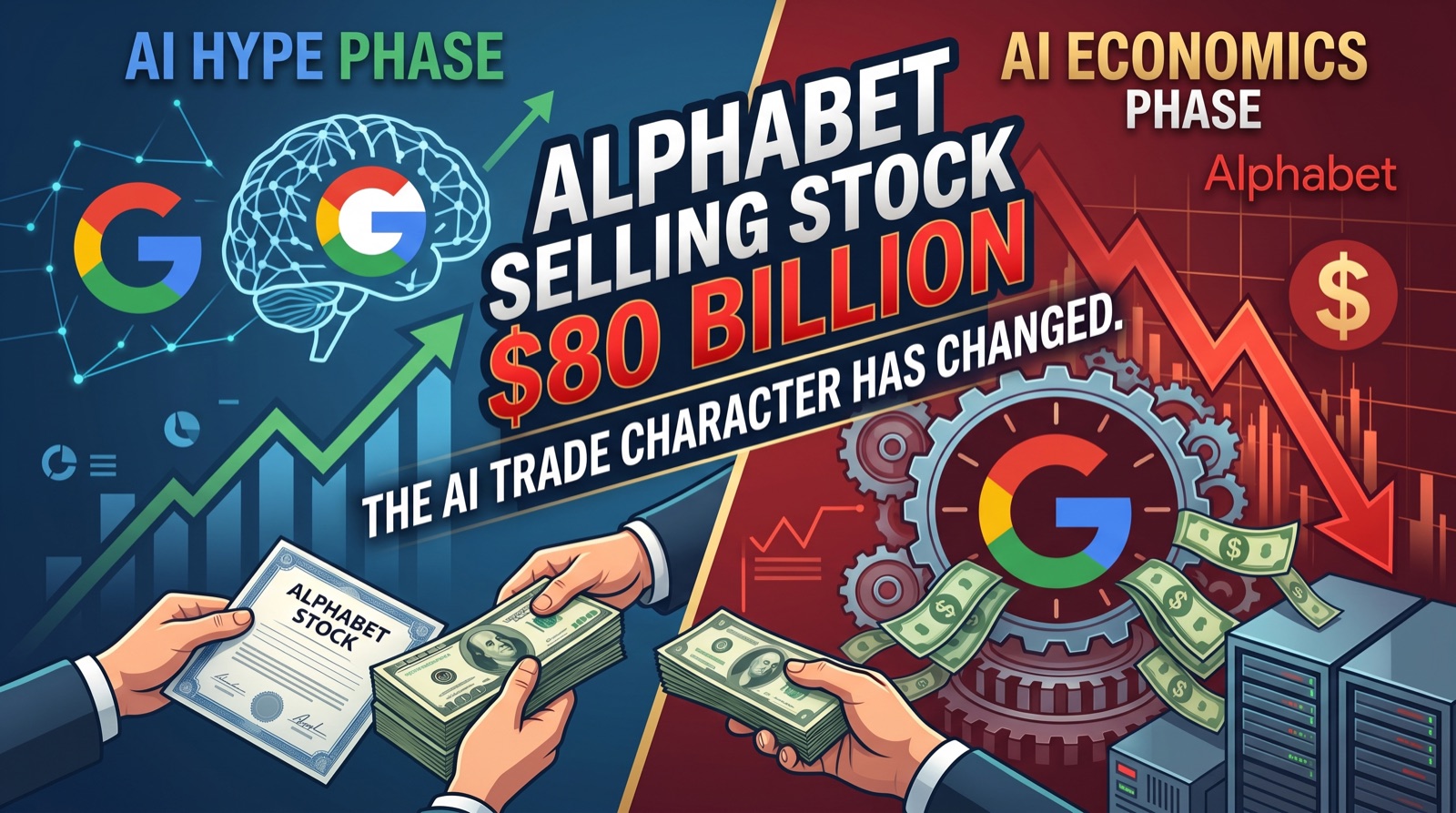 Alphabet Is Selling $80 Billion of Stock. The AI Trade Just Changed Character.